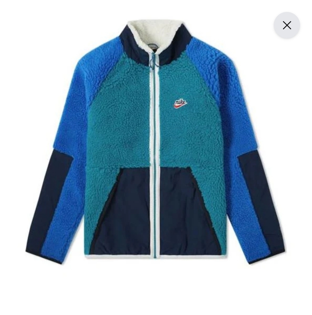 Nike Heritage Sherpa Zip Men's Jacket Medium